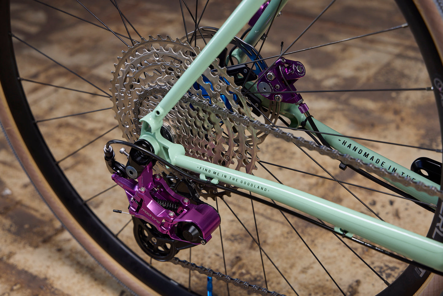 Gravel Jab Derailleur Purple