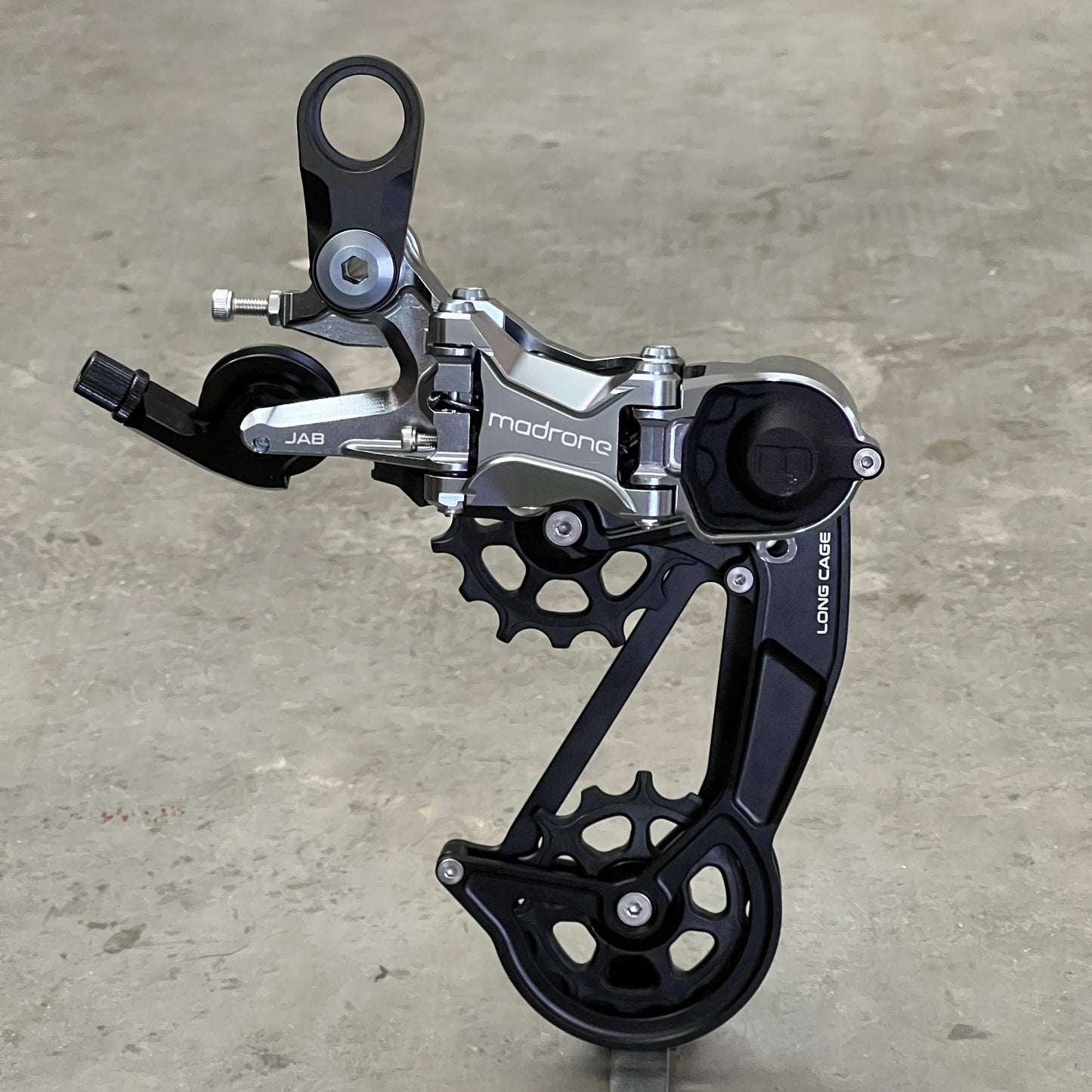 Gravel Jab Derailleur Shiny Grey