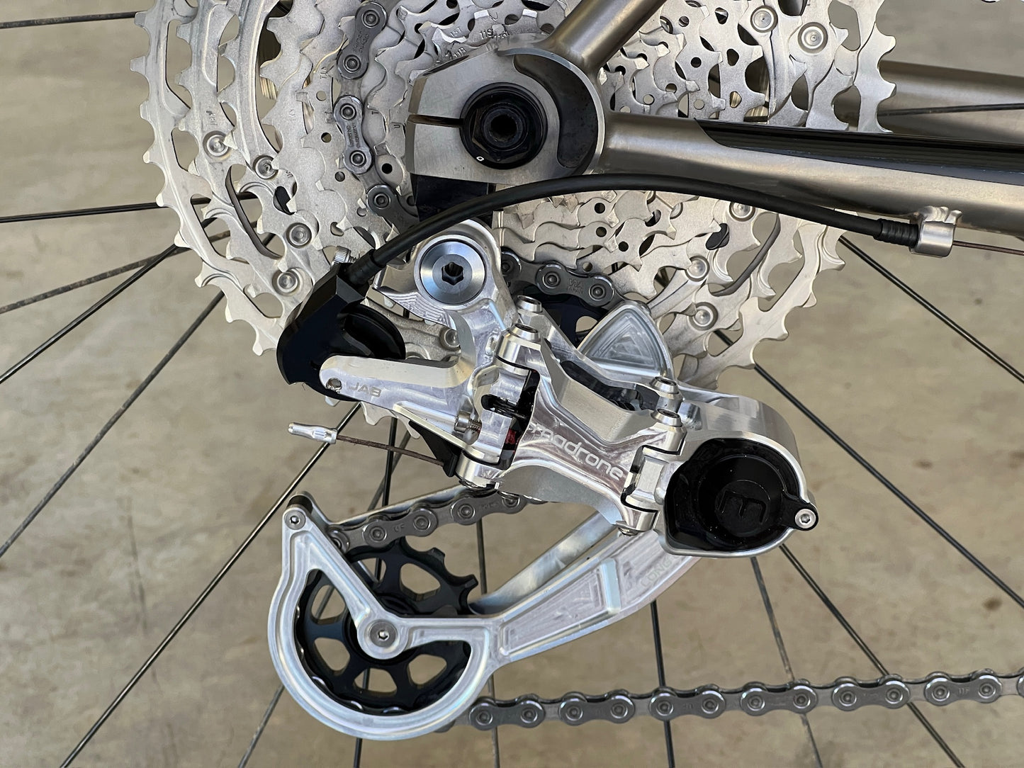 MTB Jab Derailleur Silver