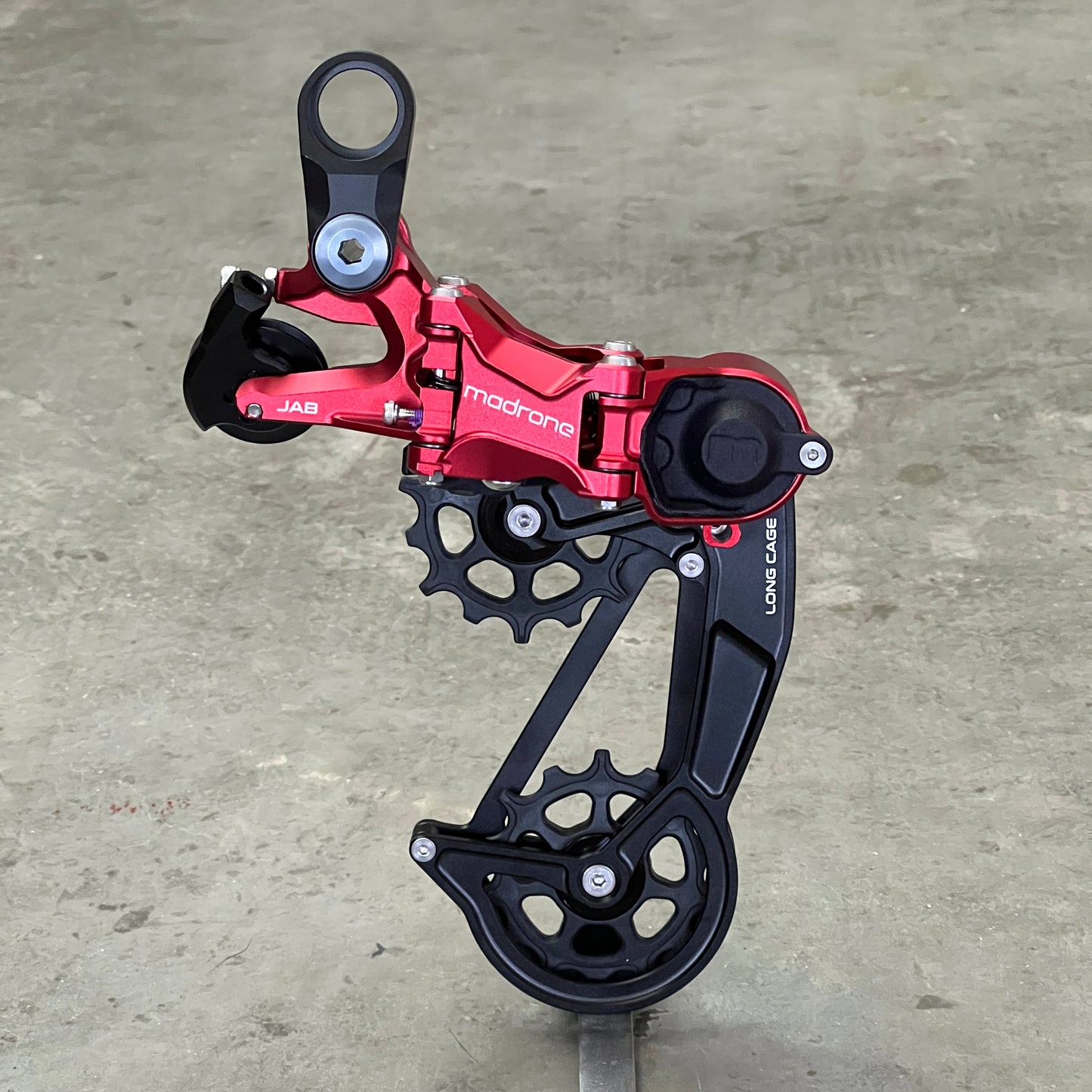 MTB Jab Derailleur Textured Red (Limited Run)