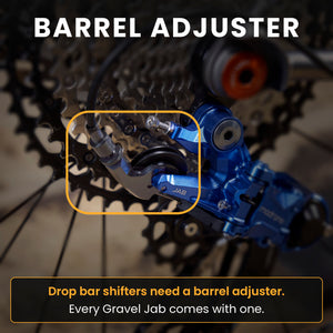 Gravel Jab Derailleur Textured Grey