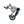 Gravel Jab Derailleur Silver w/Black Cage