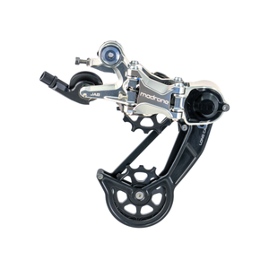 Gravel Jab Derailleur Silver w/Black Cage