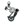MTB Jab Derailleur Silver w/Black Cage