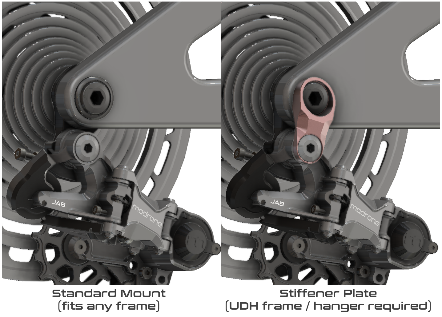 Gravel Jab Derailleur Blue